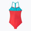 Strój pływacki jednoczęściowy dziecięcy Nike Solid ember glow 5