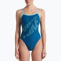 Strój pływacki jednoczęściowy damski Nike Tilt Logo blue 4