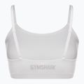 Biustonosz treningowy Gymshark Seamless Bralette High Neck white 6