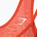 Biustonosz treningowy Gymshark Vital Rise Sports red / marl 3