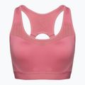 Biustonosz treningowy Gymshark Open Back Training Sports moss rose