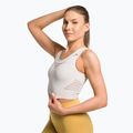 Top treningowy damski Gymshark Energy Seamless Crop Top cream white
