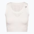 Top treningowy damski Gymshark Energy Seamless Crop Top cream white 5