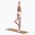 Legginsy treningowe damskie Gymshark Flawless Shine Seamless pink/white 2