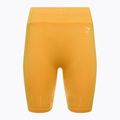 Spodenki treningowe damskie Gymshark Flawless Shine Seamless saffron/yellow 5