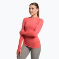 Longsleeve treningowy damski Gymshark Vital Seamless Top red/orange/white