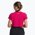 Top treningowy damski Gymshark Training Fraction Crop Top lava pink 3