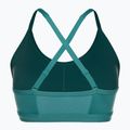 Biustonosz treningowy Gymshark Ruched Training Sports fauna teal 6