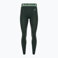 Legginsy treningowe damskie Gymshark Fit obsidian green 5