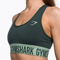 Biustonosz treningowy Gymshark Fit Sports green 4