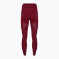 Legginsy treningowe damskie Gymshark Pulse burgundy red 7