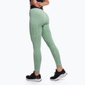 Legginsy treningowe damskie Gymshark Vision green/black 3