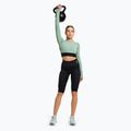 Top treningowy longsleeve damski Gymshark Vision Crop Top green/black 2