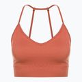 Biustonosz treningowy Gymshark Studio Sports earth orange 5