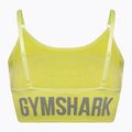 Biustonosz treningowy Gymshark Flex Strappy Sports glitch yellow marl 7