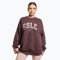 Bluza treningowa damska Gymshark Gfx Gslc Oversized brown