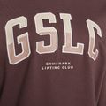 Bluza treningowa damska Gymshark Gfx Gslc Oversized brown 7