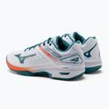 Buty do tenisa Mizuno Aw21 Wave Exceed Tour 4 Cc białe 61GC207485 3