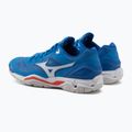 Buty do piłki ręcznej Mizuno Wave Stealth V niebieskie X1GA180024 3