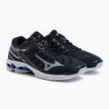 Buty do siatkówki Mizuno Wave Voltage sky captain/galaxy silver/violet blue 5