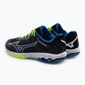 Buty do tenisa męskie Mizuno Wave Exceed Light AC black/neo lime/super sonic 3