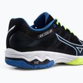 Buty do tenisa męskie Mizuno Wave Exceed Light AC black/neo lime/super sonic 8