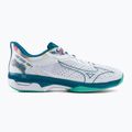 Buty do tenisa męskie Mizuno Wave Exceed Tour 5 AC white/ moroccanb/turquoise 2