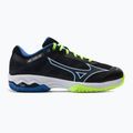 Buty do tenisa męskie Mizuno Wave Exceed Light CC black/neo lime/super sonic 2