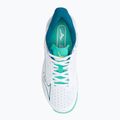 Buty do tenisa damskie Mizuno Wave Exceed Tour 5 CC white/turquoise/moroccan blue 6