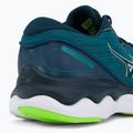 Buty do biegania męskie Mizuno Wave Skyrise 3 algiers blue/ white/ green gecko 9