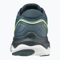 Buty do biegania męskie Mizuno Wave Skyrise 3 smoke blue/ neo lime/ neon flame 13