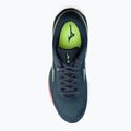 Buty do biegania męskie Mizuno Wave Skyrise 3 smoke blue/ neo lime/ neon flame 7