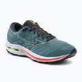 Buty do biegania męskie Mizuno Wave Inspire 18 smoke blue/white/neon flame