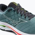 Buty do biegania męskie Mizuno Wave Inspire 18 smoke blue/white/neon flame 8