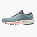 Buty do biegania męskie Mizuno Wave Inspire 18 smoke blue/white/neon flame 11