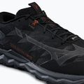 Buty do biegania męskie Mizuno Wave Daichi 7 GTX czarne J1GJ225638 9