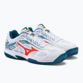 Buty do tenisa męskie Mizuno Breakshot 3 CC białe 61GC2125 5