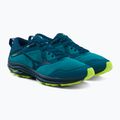 Buty do biegania męskie Mizuno Wave Rider TT algiers blue/ gibraltar sea/ neo lime 5