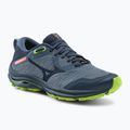 Buty do biegania damskie Mizuno Wave Rider GTX vintage indigo/ vintage indigo/ neo lime