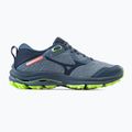 Buty do biegania damskie Mizuno Wave Rider GTX vintage indigo/ vintage indigo/ neo lime 4