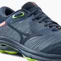 Buty do biegania damskie Mizuno Wave Rider GTX vintage indigo/ vintage indigo/ neo lime 10