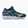 Buty do siatkówki męskie Mizuno Thunder Blade 3 Mid niebieskie V1GA217538 2