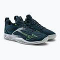 Buty do piłki ręcznej męskie Mizuno Ghost Shadow zielone X1GA218038 5