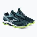 Buty do piłki ręcznej męskie Mizuno Wave Phantom 2 niebieskie X1GA206038 5