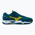 Buty do tenisa męskie Mizuno Wave Intense Tour 5 AC niebieskie 61GA190030 2