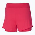 Spodenki tenisowe damskie Mizuno Flex Short czerwone 62GB121564 2