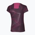 Koszulka do biegania damska Mizuno Aero Tee gape wine 2