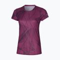 Koszulka do biegania damska Mizuno Graphic Tee magenta haze