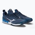 Buty do siatkówki Mizuno Wave Luminous 2 dark denim/white/blue jasper 4