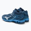 Buty do siatkówki Mizuno Wave Voltage Mid granatowo-niebieskie V1GA216521 4
